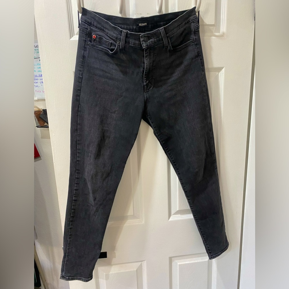 Hudson black skinny jeans